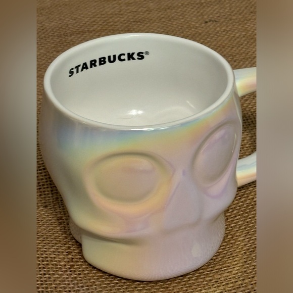 🆕 Starbucks | NEW | 2024 Skull Iridescent | Ceramic Mug | Rare USA release - Picture 11 of 13